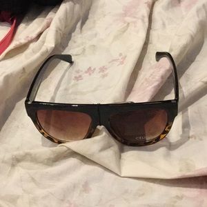 Brand new sunglasses Celine style look
